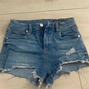 Blank NYC blue jean shorts